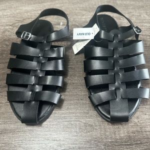 NWT Old Navy Fisherman Sandals for Girls size 4
